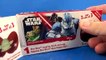 3 Star Wars Surprise Eggs Opening R2 D2 Kylo Ren with 3D face figurines #210