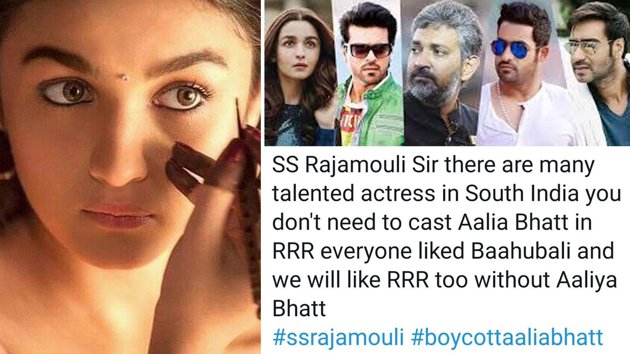 Bollywood Nepotism : RRR లో ఆలియా భట్ వద్దు అంటున్న Sushant Singh Rajput ఫ్యాన్స్