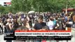 Manifestation contre le racisme place de la République à Paris le samedi 6 juin 2020