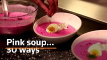 Lithuania puts pink soup on the map