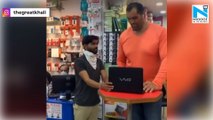 The Great Khali throws away his laptop, gets angry over poor performance