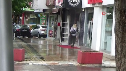 Düzce’de sağanak yağış etkili oldu