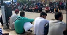 Migrantes tunecinos en Melilla