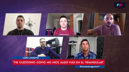 El Lobo Ledesma recordó cómo vivió el triangular de 2008