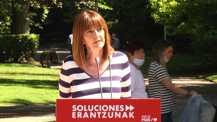 Mendia afirma que el PSE representa la izquierda "responsable y no nacionalista"