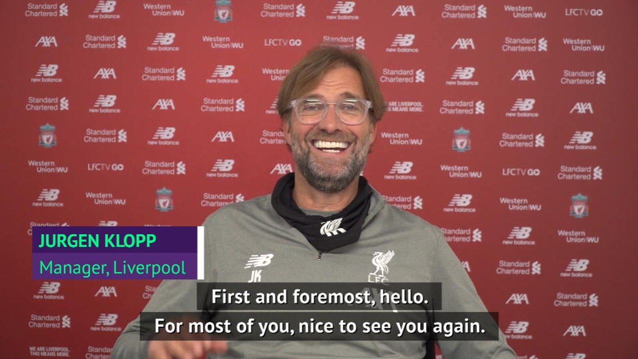 Klopp jokes about journalists haircuts