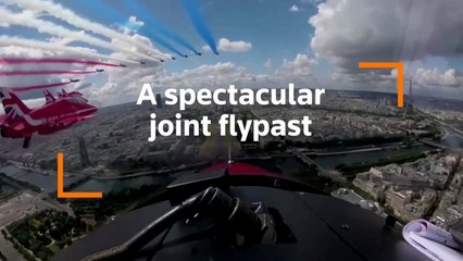 Joint flypast commemorates WWII resistance