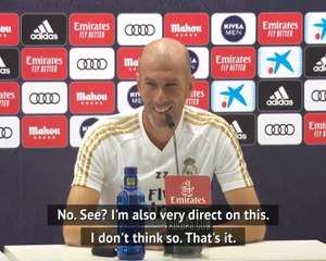 Zidane dismisses Pique’s suggestion that referees favour Real Madrid