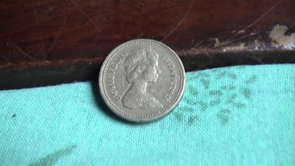 ONE POUND COIN 1983 QUEEN ELIZABETH-II FOR SELL .