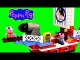 Nickelodeon Peppa Pig PIRATE SHIP LEGO Building Construction Blocks - Barco Pirata de Pig George