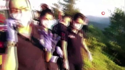 Karabük’te otomobil 200 metre uçurumdan aşağıya uçtu: 1 yaralı