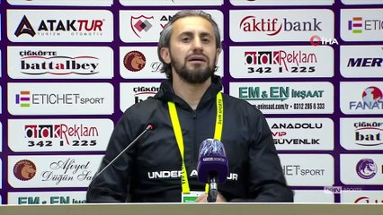 Serkan Özbalta: “Oyuncularım bugün gerçekten iyi bir iş başardılar”