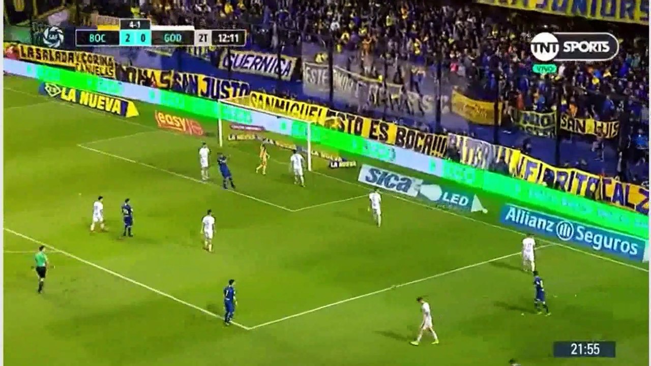 Superliga Argentina 2019/2020: Boca 3 - 1 Godoy Club (Segundo Tiempo)