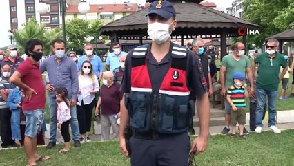 Zonguldak'ta atlı jandarma timi görevine başladı