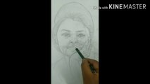 How to draw portrait | Human Face Drawing | For Beginners