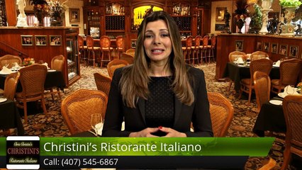 Christini's Ristorante Italiano OrlandoRemarkableFive Star Review by Matt J.