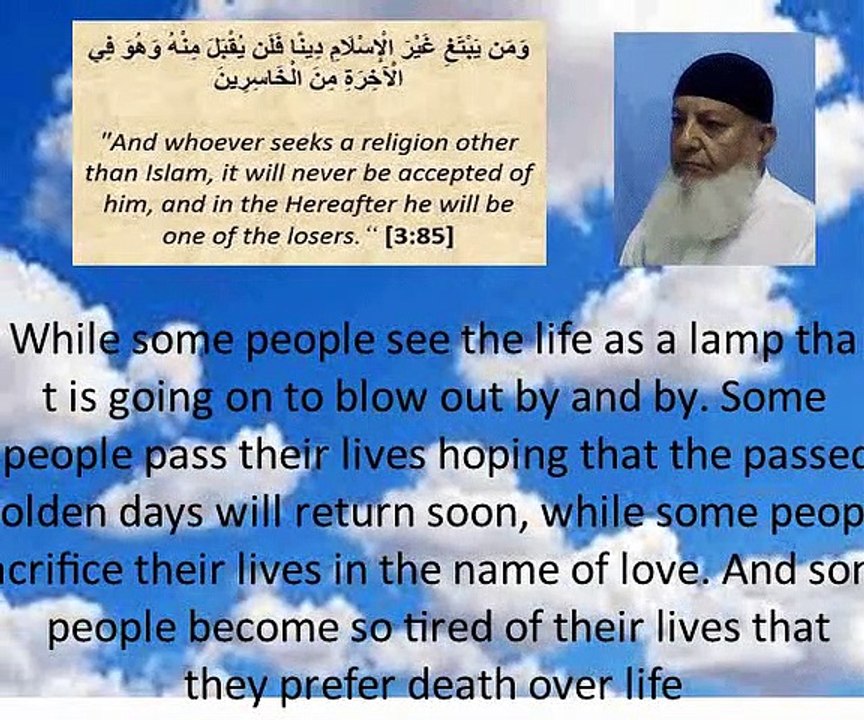 What is Life ? English Speech by Mohammad Rafique Etesame