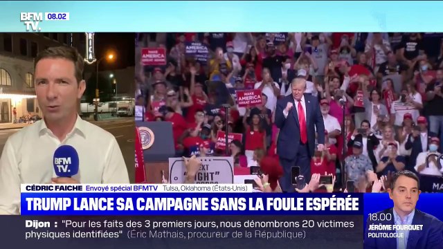 États-Unis: Donald Trump lance sa campagne sans la foule espérée
