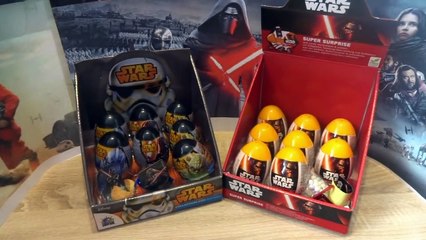 Download Video: 18 Star Wars Surprise Eggs Opening Darth Vader Kylo Ren Stormtroopers  #95