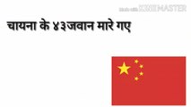 भारतीय चिनी सेना के बीच लद्दाख मे हुवी हिंसक झडप. India China border dispute.