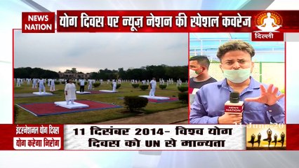 विश्व योग दिवस के मौके पर केंद्रिय मंत्री मुख्तार अब्बास नकवी ने कही ये बात