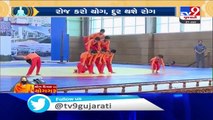 Uttarakhand- Yoga guru Baba Ramdev performs yoga at Patanjali Yogpeeth in Haridwar on IYD 2020