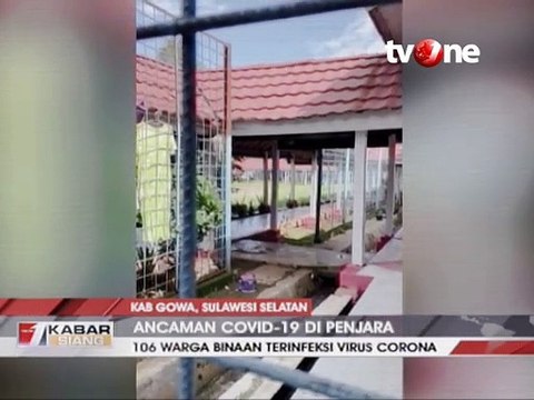 Ratusan Napi di Gowa Positif Corona, Penghuni Lapas Gaduh