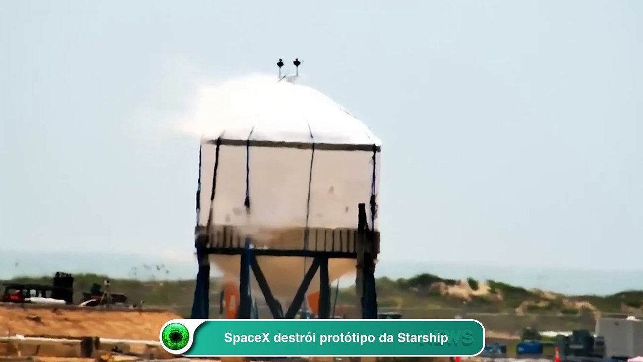 SpaceX destrói protótipo da Starship