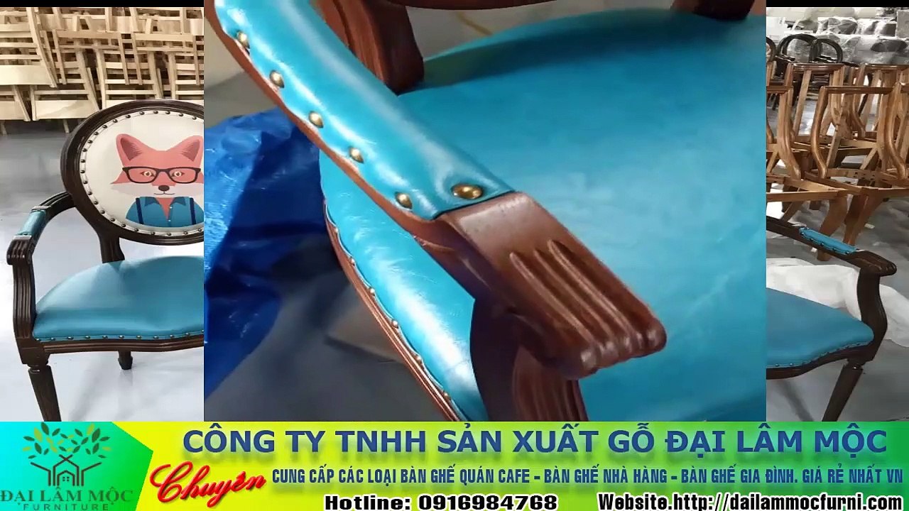 Mẫu ghế  nhà hàng Louis. Cung cấp bàn ghế nội thất nhà hàng, khách sạn