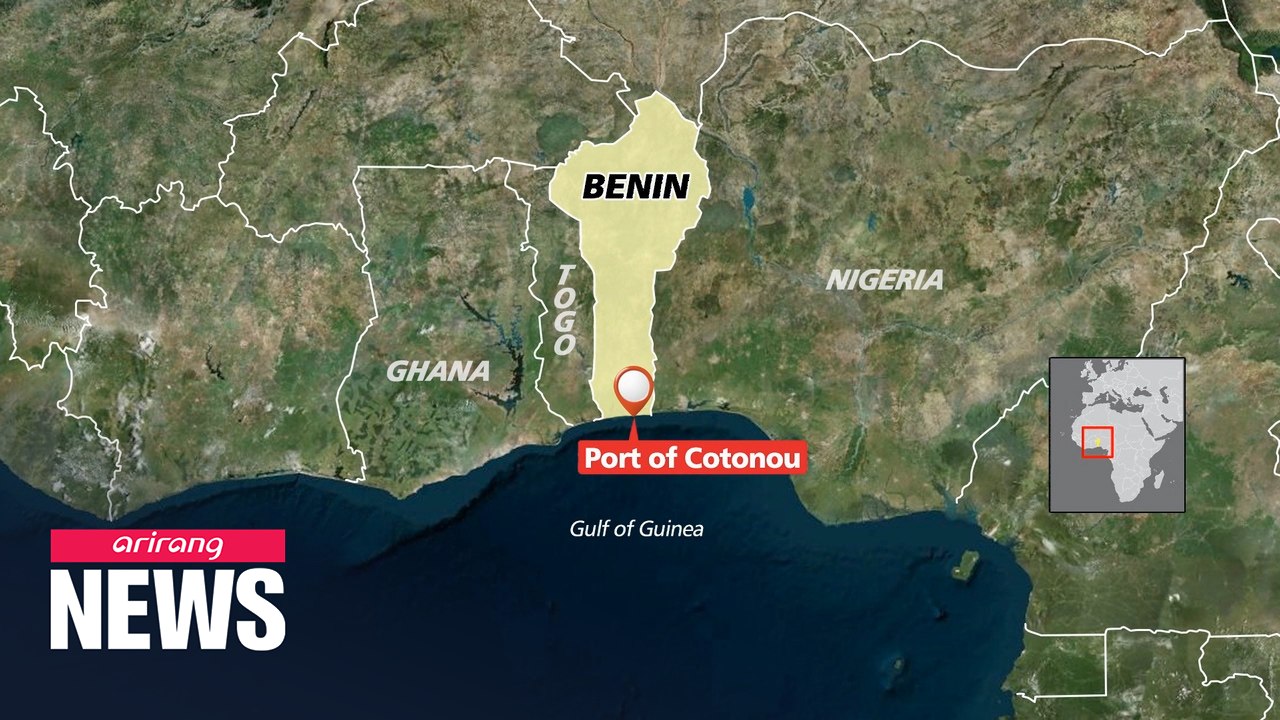 Five South Korean crewmen kidnapped by unidentified assailants in waters off Republic of Benin