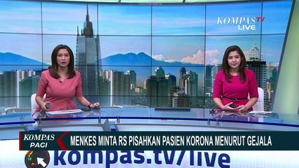 Menkes Minta RS Pisahkan Pasien Corona Menurut Gejala