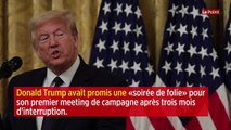 Trump : son grand meeting de retour en campagne fait « pschitt »