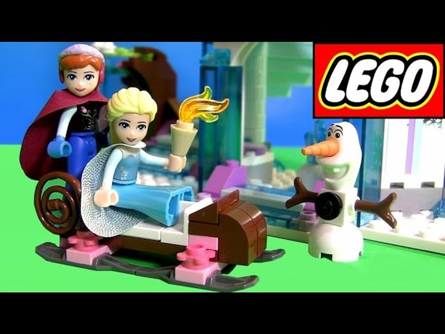 LEGO Disney Frozen Elsa's Sparkling Ice Castle 41062 ❤ - video Dailymotion