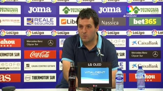 Bordalás: No estamos preocupados, estamos enojados