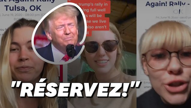 Comment Trump s'est fait avoir par des milliers d'utilisateurs de TikTok