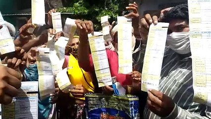 बिजली पानी का बिल माफ किए जाने की मांग