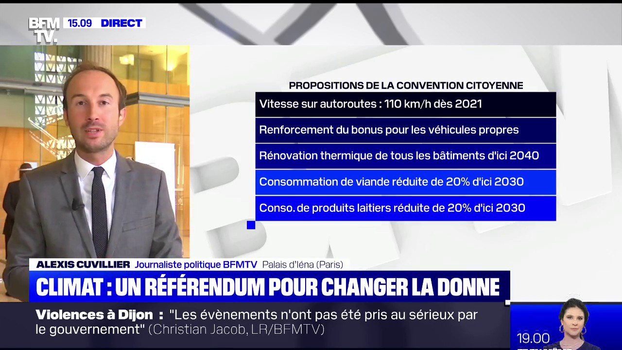Climat: la convention citoyenne veut un référendum sur la Constitution et le crime d'"écocide"
