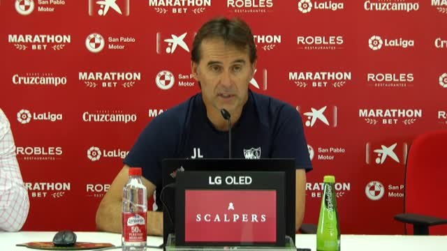 Lopetegui defiende el trabajo de Rubi en el Betis y dice que es muy buen entrenador