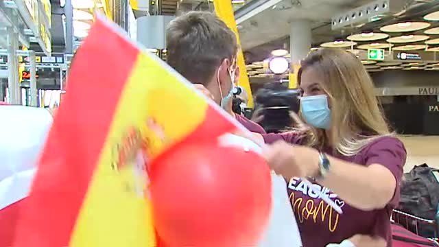 Barajas estrena la apertura de fronteras con la UE con 76 vuelos