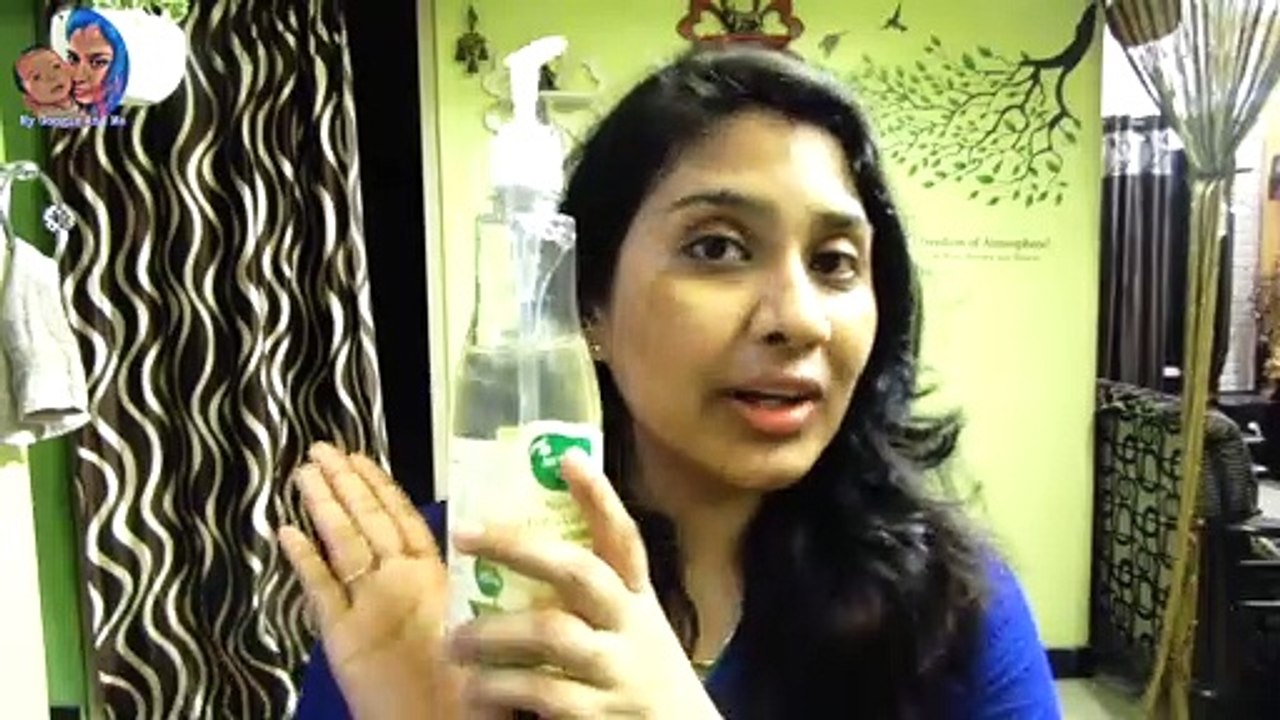 Mother Sparsh Natural Baby Liquid Cleanser Review With A Demo Of Cleaning packed Groceries