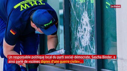 Allemagne : à Stuttgart, des policiers blessés lors d'échauffourées