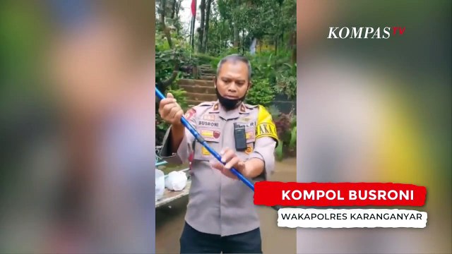 Cerita Wakapolres Karanganyar Diserang: Ini Tongkat Penyelamat Saya