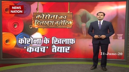 The groom and Bride wore masks before Jaymala