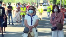 Madrid acoge el primer homenaje a las víctimas del coronavirus