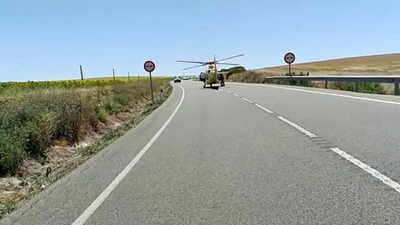 Dos heridos en la carretera Utrera – Montellano...
