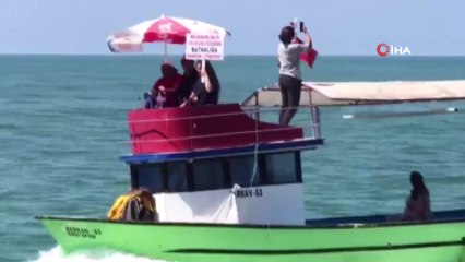 Ardeşen’de ‘Deniz Kafesli Balık Çiftliği Projesi’ protestosu