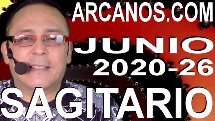 SAGITARIO JUNIO 2020 ARCANOS.COM - Horóscopo 21 al 27 de junio de 2020 - Semana 26