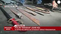 Polisi Sita Puluhan Senjata Tajam Bukti Kekerasan Kelompok John Kei