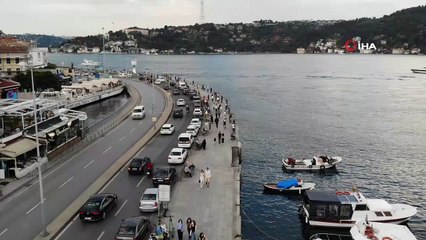 Sokağa çıkma kısıtlaması olmayınca Bebek Sahil hareketlend