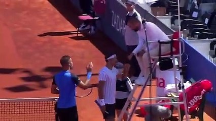 El sospechoso saludo de Dimitrov antes de dar positivo por coronavirus